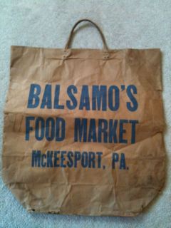 Shopping Bag Balsamos McKeesport PA