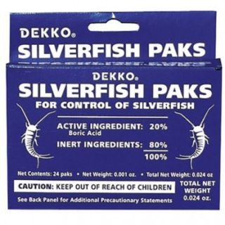 48 Dekko SilverFish Paks Silverfish Killer Silverfish Bait Silverfish