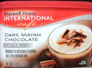 Maxwell House International Dark Mayan Chocolate Latte