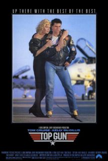 Top Gun 27 x 40 Movie Poster Tom Cruise McGillis B
