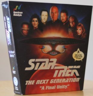 Star Trek A Final Unity Game w 1Click XP Vista Win7 CD