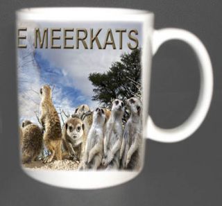 Love Meerkats Coffee Mug Gift Limited Edition Personalised with Any