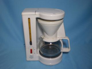 Melitta 4 Cup Coffee Maker Machine BCM 4c Gevalia White Brewer