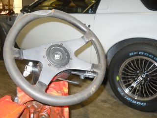 1982 1985 Mecham Racing Trans/Am Steering Wheel Hub Adapter RARE Made