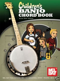 New Mel Bay Childrens Banjo Chord Book