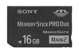 Memory Stick Pro Duo 16GB PSP