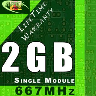 2GB RAM DDR2 Memory RAM for Asus Eee PC 1005HAB 1005HA