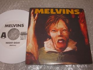 Melvins ‎ Night Goat 7 White Vinyl Stoner Sludge Neurosis Grief