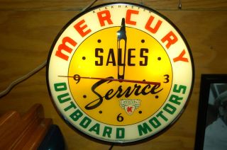 Mercury Outboard Motors Sales and Service Pam Clock
