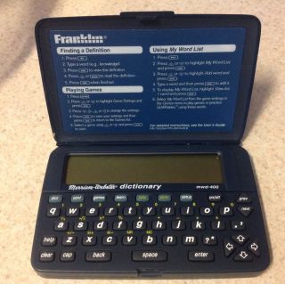 Franklin Merriam Webster Dictionary MWD 400