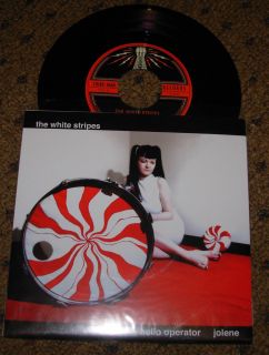 The White Stripes 7 Vinyl Hello Operator Jolene Jack Meg Record Album