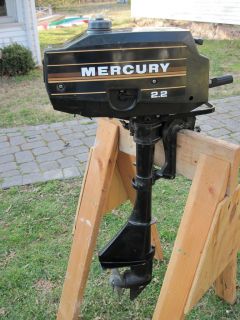 Mercury 2 2 HP Outboard Motor
