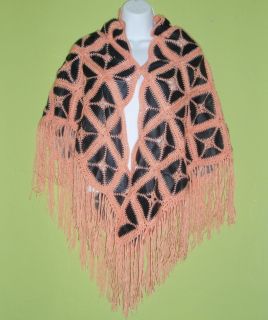 Mexican Rebozo Shawl Scarf Huipil Belt Leather Crochet