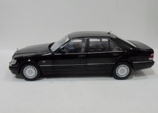 Norev 1：18 Mercedes Benz 600 W140 Black Die Cast Model