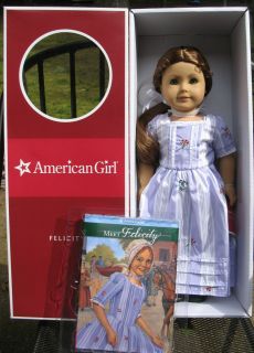 American Girl AG 18 Doll Felicity Merriman *Retired* Meet Outfit Book