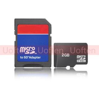 2GB Micro SD SDHC TF Flash Memory Card SD Card Reader Adapter