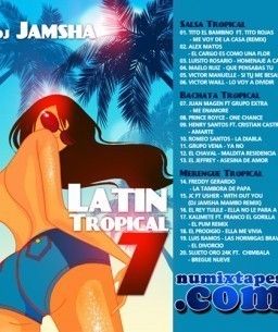DJ Jamsha Latin Tropical 7 Merengue Bachata Salsa Songs