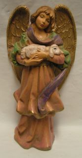 Fontanini Collectors Club 5 Figure of 1998 Candace Holding The Lamb in