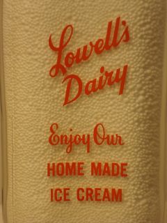 Bottle Lowell Lowells Dairy Route 140 Mendon MA now RESTAURANT 2 COLOR