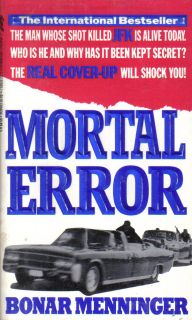 Mortal Error Book Bonar Menninger True Crime SC