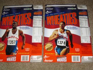 1996 Olympic Gold Medals Running Dan OBrien Michael Johnson