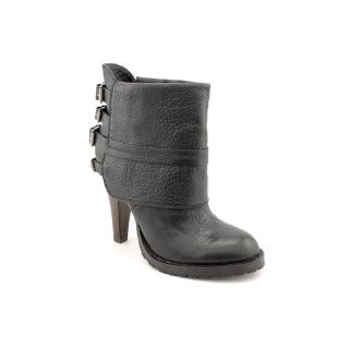 Mia Limited Edition Benita Womens Size 9 Black Leather Fashion   Ankle