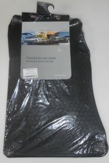TO 2002 Mercedes SL 129 Rubber Floor Mats REAL FACTORY OEM ACCESSORIES