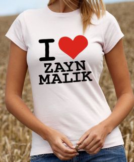 Love Zayn Malik T Shirt One Direction Tshirt x Factor T Shirt 1337