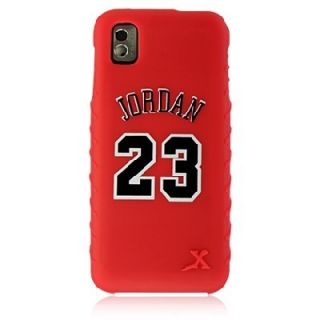 M800 Red Michael Jordan 23 Chicago Bulls Jersey Gel Cover Case