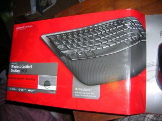 Microsoft Wireless Comfort Desktop 5000 Keyboard Mouse CSD 00001 1394