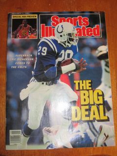 Sports Illustrated Eric Dickerson Michael Jordan 1987 The Big Deal