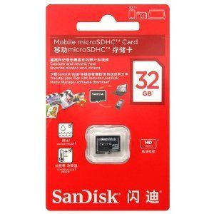 32GB SanDisk Micro SDHC Card Cameras Tablets Phones Usage