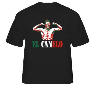 Saul El Canelo Alvarez Mexican Boxing T Shirt