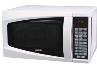 Sunbeam Digital Microwave Oven 0 7 CU ft White