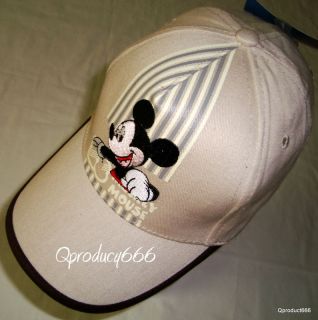 Mickey Mouse Baseball Cap Hat Adjustable Free Sz