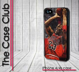 Case iPhone 4s Cover Michael Jordan Air Jordan 23 Bulls Basketball
