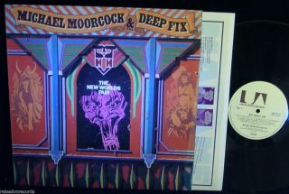 MICHAEL MOORCOCK DEEP FIX New Worlds Fair 1st press A1U EXC UK LP