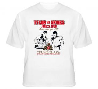 Mike Tyson vs Michael Spinks Fight T Shirt