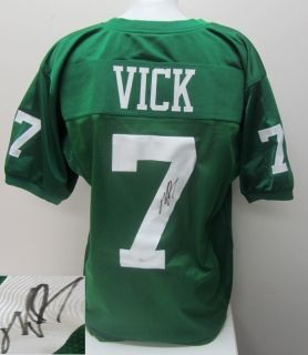 Michael Vick Signed Philadelphia Eagles Throwback Custom Jersey JSA
