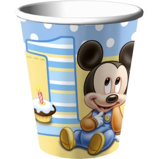 Disney Babies Mickey Mouse 1st Birthday Party Cups