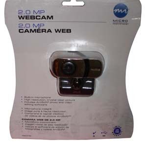 Micro Innovations IC710C Webcam 2 0MP Built in Mic