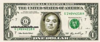 Michael Skakel Mug Shot Celebrity Dollar Bill Uncirculated Mint US
