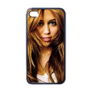 Miley Cyrus Actress Hannah Montana 1 iPhone 4 Hard Case Plastic Cover