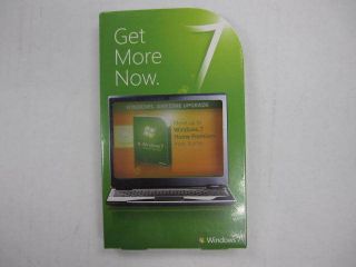 New Microsoft Windows 7 Home Premium Anytime Upgrade from Starter 4WC