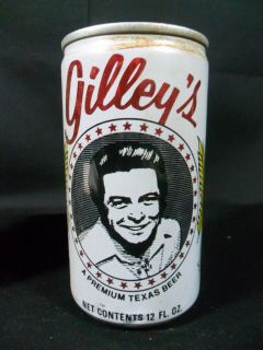 Vintage Mickey Gilleys Beer Can RARE Aluminum Spoetzl Brewery Shiner