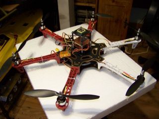 DJI F550 Bind N Fly with GPS and Xaircraft Components