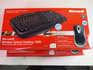 Microsoft Wireless Optical Desktop 1000