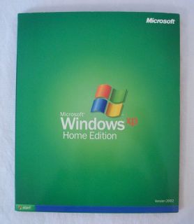 Microsoft Windows XP Home Edition Upgrade Retail Version 2002