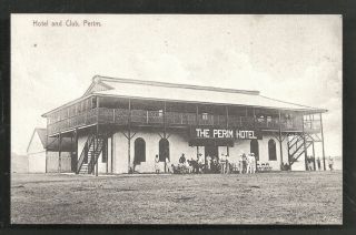 Perim Island Perim Hotel and Club People Yemen CA 1910
