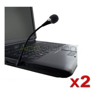 Mini 3 5mm Flexible Mic Microphone for Laptop Skype